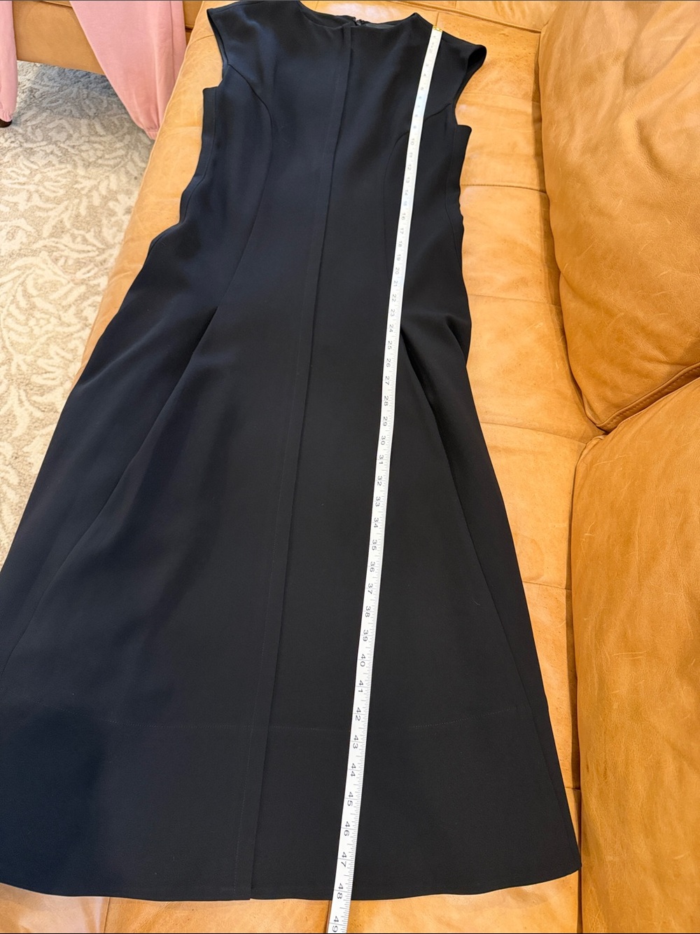 Proenza Schouler Women's Georgia Dress Black Sleeveless A-Line Dress - Picture 15 of 15